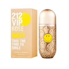 Carolina Herrera 212 VIP Rose Smiley Limited Edition Eau De Parfum Spray