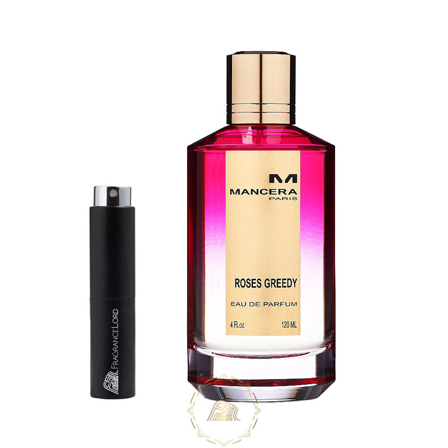 Mancera Roses Greedy Eau De Parfum Travel Spray - Sample