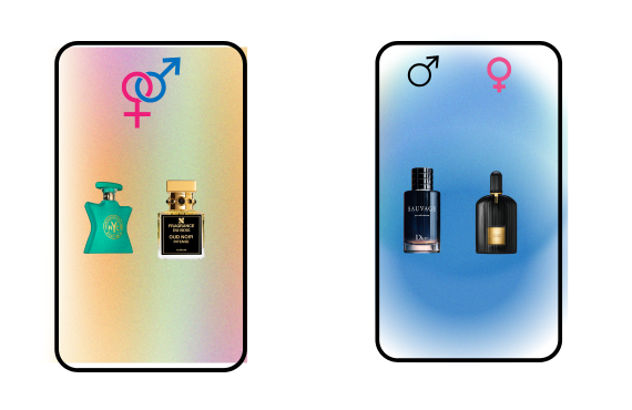 How does a unisex fragrance differ from gender-specific perfumes?