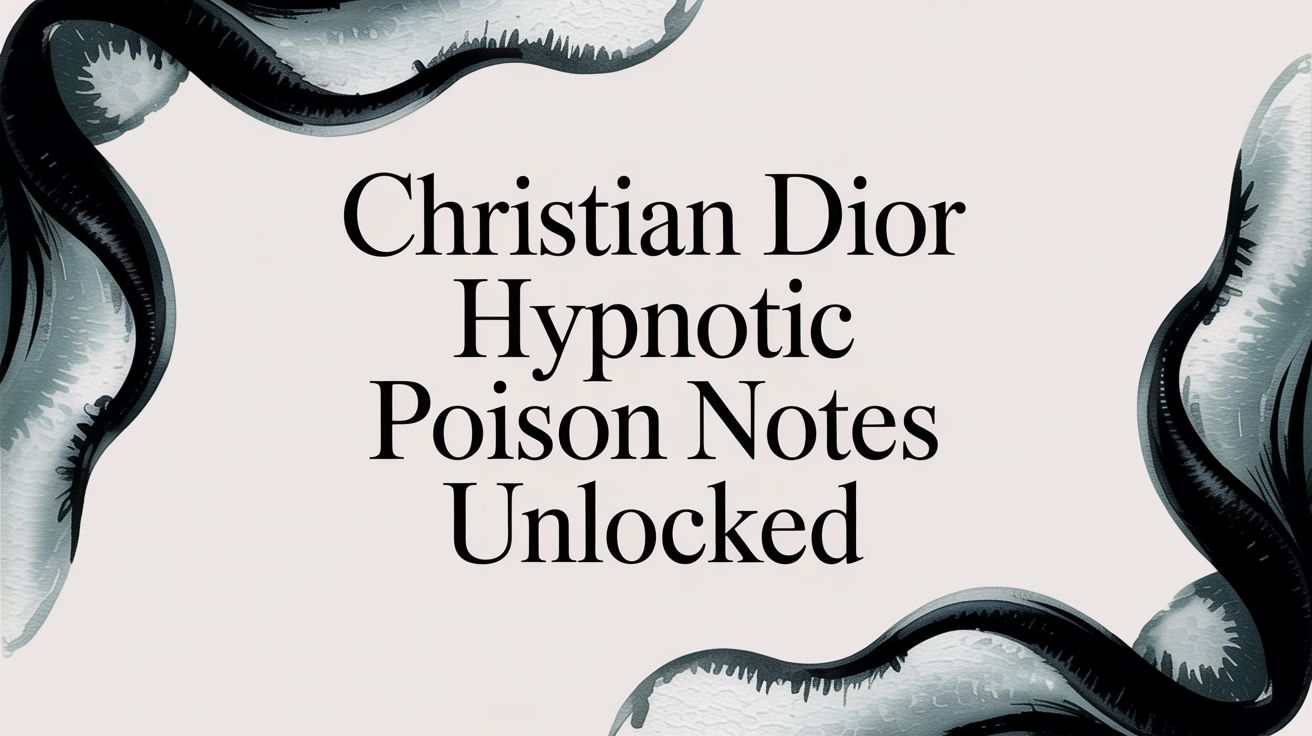 Poison Notes Christian Dior Hypnotic Poison Notes Unlocked – Fragrancelord.com
