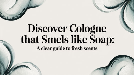 Discover cologne that smells like soap: A Clear Guide to Fresh Scents