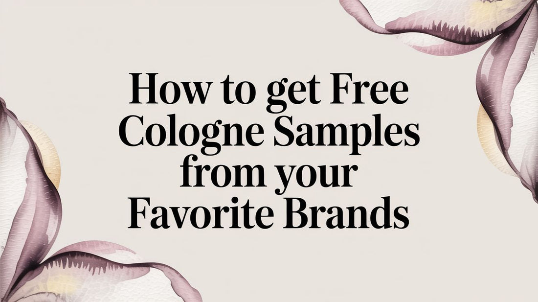 Where to find free cologne samples