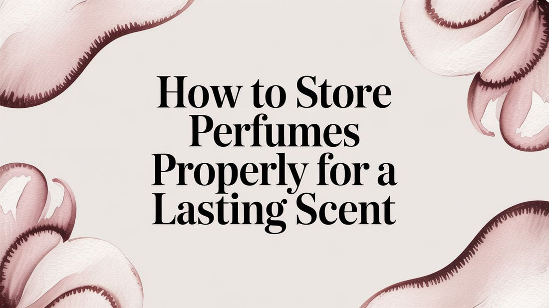 How to Store Perfumes Properly for a Lasting Scent