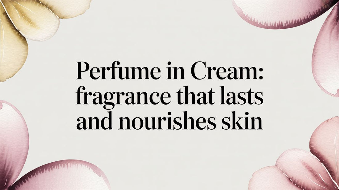 Perfume in Cream: Fragrance That Lasts and Nourishes Skin