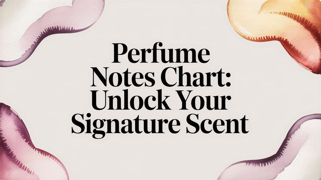 Perfume Notes Chart: Unlock Your Signature Scent