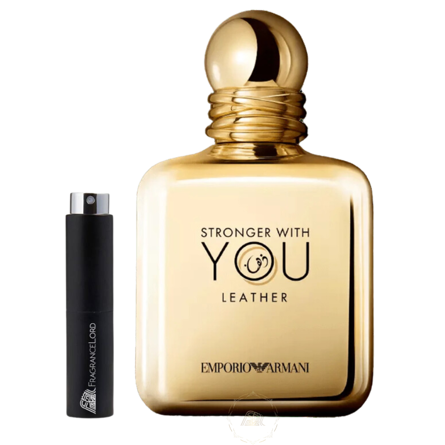 Giorgio Armani Emporio Armani Stronger With You Leather Pour Homme Eau De Parfum Travel Spray | Sample