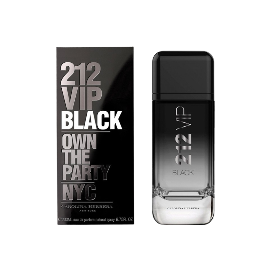 Carolina Herrera 212 VIP Black For Men Eau De Parfum Spray