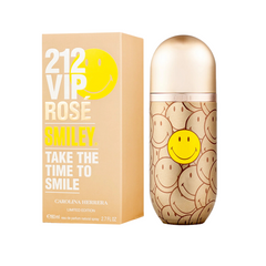 Carolina Herrera 212 VIP Rose Smiley  Limited Edition Eau De Parfum Spray