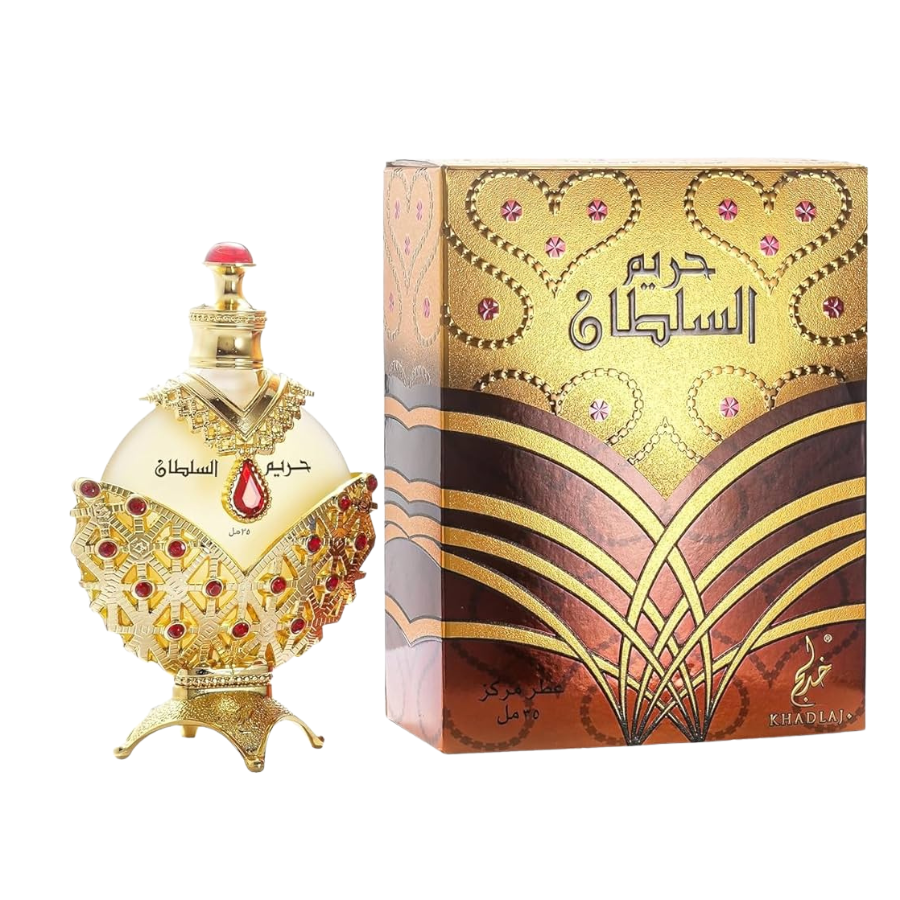 Khadlaj Perfumes Hareem Al Sultan Gold Concentrated Parfum Oil Alcohol-Free