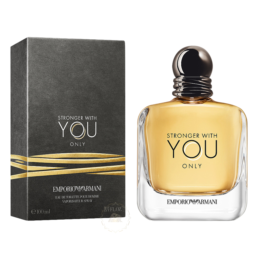 Giorgio Armani Emporio Stronger with You Only Eau de Toilette 3.4 Ounces