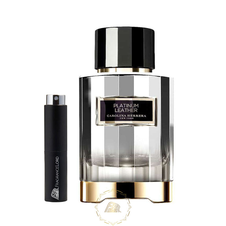 Carolina Herrera Platinum Leather Eau De Parfum Travel Size Spray