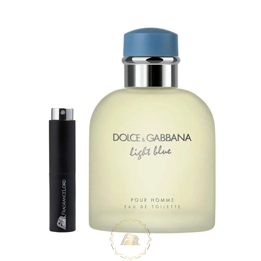 Dolce & Gabbana Light Blue Pour Homme Eau De Toilette Travel Size Spray