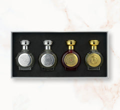 Boadicea The Victorious Leather Gift Set 4x10ml Travel Spray | Fragrancelord.com