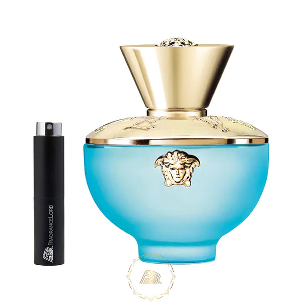 Smelling versace fashion perfume