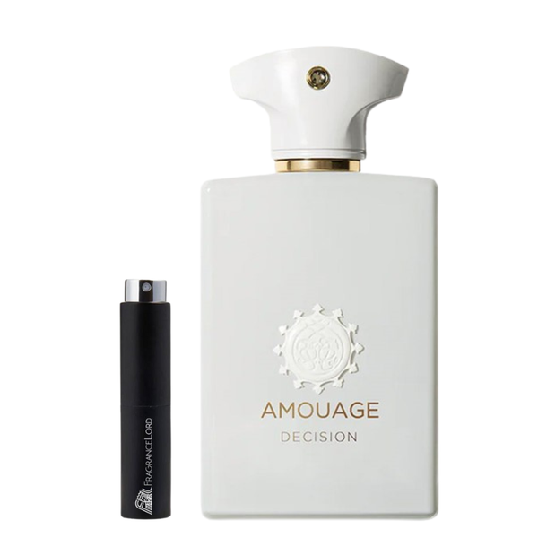 AMOUAGEのDECISIONオードパルファム100ミリ Amouage Decision Eau De Parfum Travel Spray | Sample