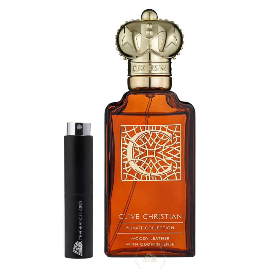 Clive Christian C for Men Woody Leather With Oudh Intense Parfum Travel Spray | Sample