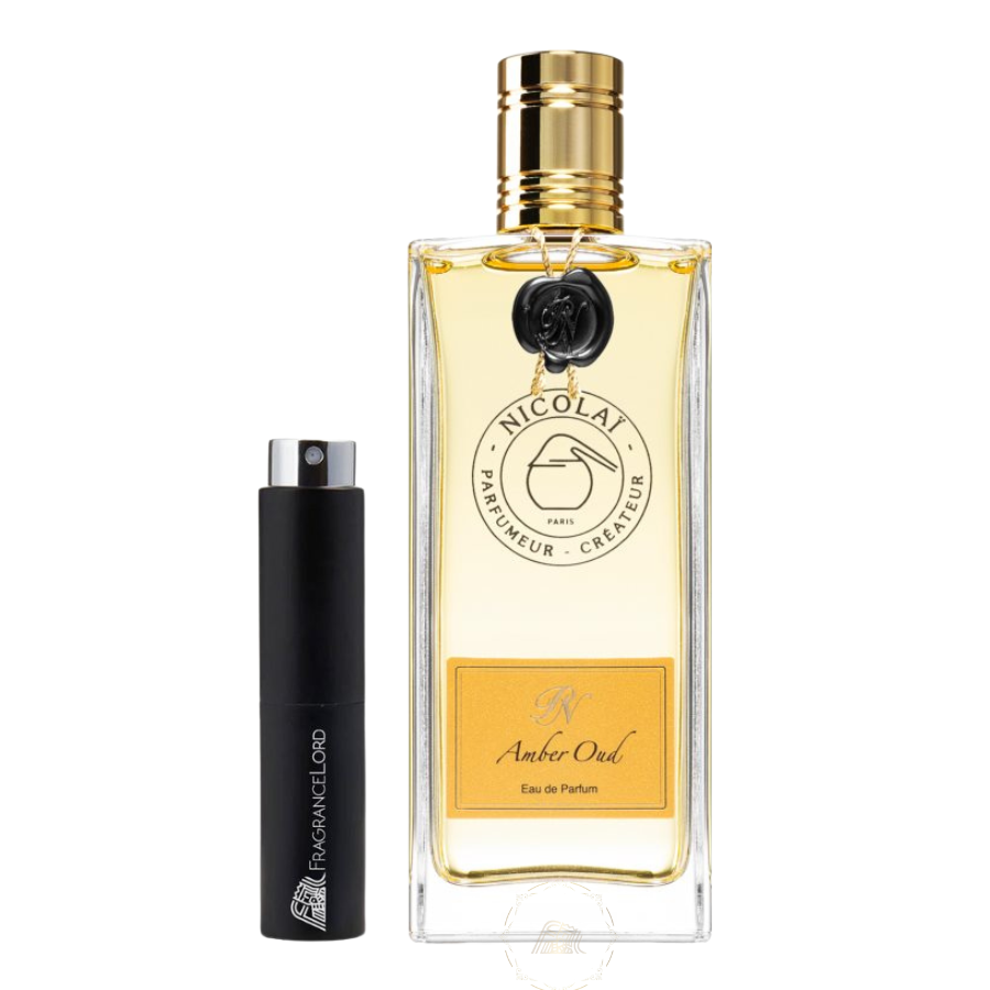 Nicolai Parfumeur Createur Amber Oud Eau De Parfum Travel Spray | Sample