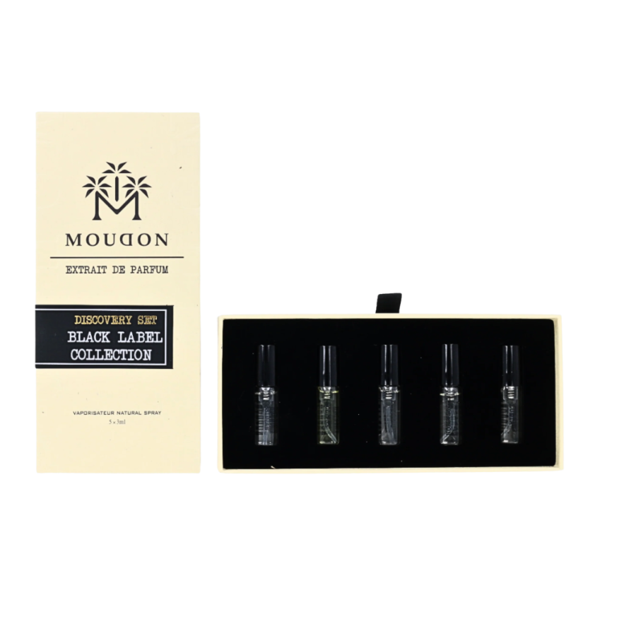 Moudon Black Label Collection Tube Set Spray Extrait De Parfum