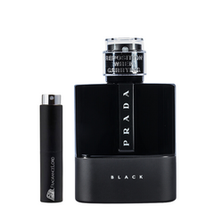 Prada Luna Rossa Black Pour Homme Eau De Parfum Travel Spray | Sample