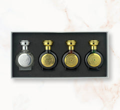 Boadicea The Victorious Woody Gift Set 4x10ml Travel Spray | Fragrancelord.com