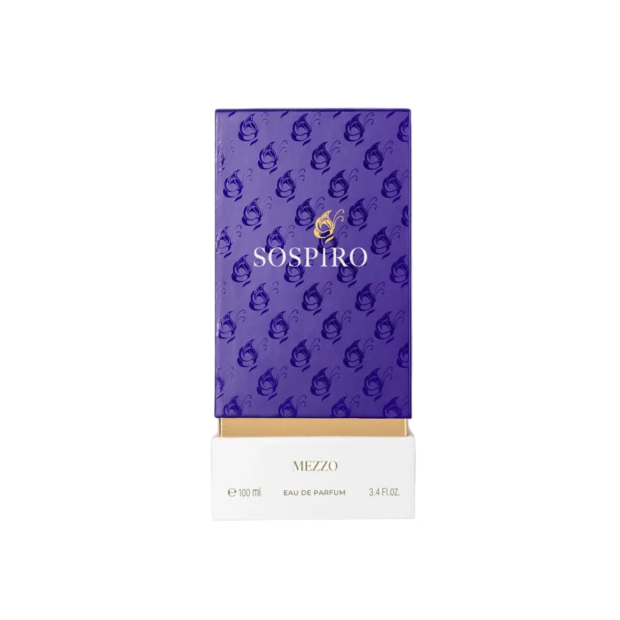 Sospiro Mezzo Eau de Parfum 100 ml box packaging | Fragrancelord.com