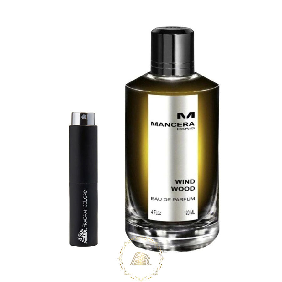 Mancera Wind Wood Cologne Eau De Parfum Travel Spray - Sample