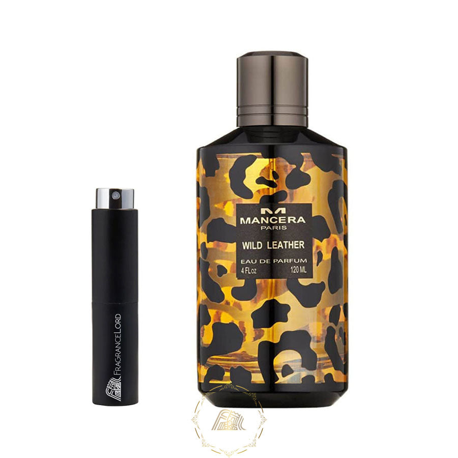 Mancera Wild Leather Eau De Parfum Travel Spray - Sample
